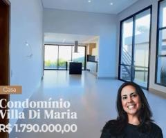 VENDE-SE CASA CONDOMÍNIO VILLA DI MARIA