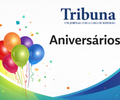 Aniversariantes - 13 de agosto de 2026