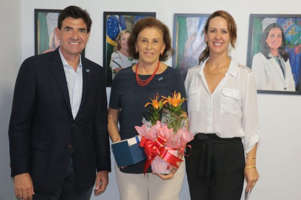 Prefeito Nogueira, Mariana Jábali e Samanta Pineda