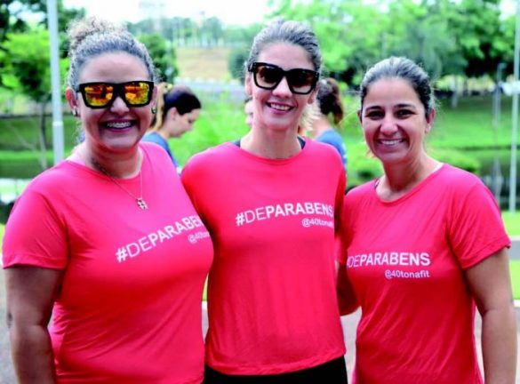 Cibele Correa, Tatiana Abrahão e Mariana Azevedo