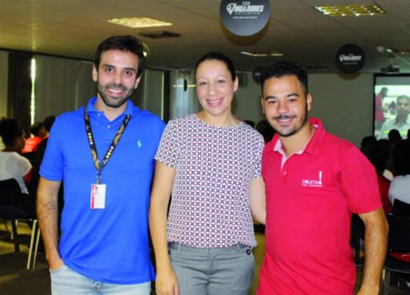 Vinicius Cosmo, Ana Abe e Samuel