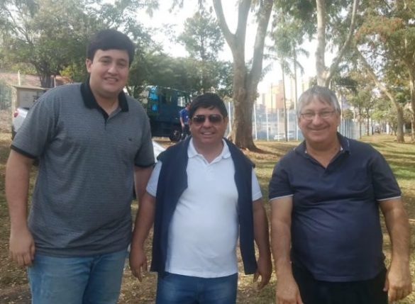 Leandro Batista, Helio Pelissari e Guto Silveira