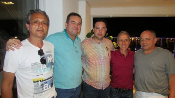 Alziro Zarur, Coronel Araújo, Alcides dos Santos, Fernando Lopes e Fabinho Liporoni