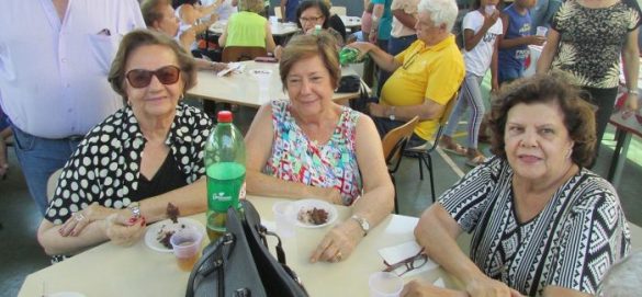 Helena Marçal, Marisa Gosuen e Vera Mocquenco Figueiredo