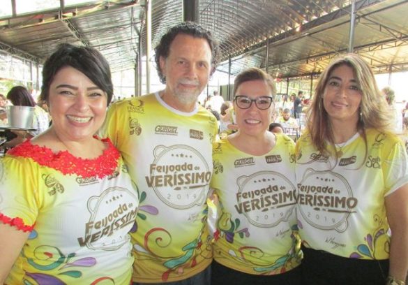 Daniela Honório, Agenor Gado, Adriane Micheleti e Vera Storti