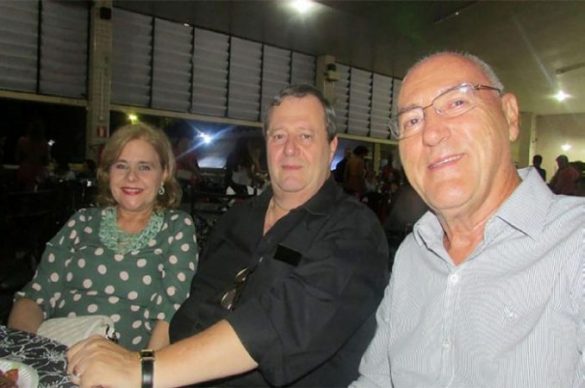 Maria Helena e José Mário Vergueiro com Oscar Gonçalves