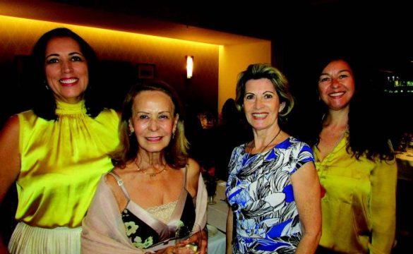 Lívia Azevedo, Sueli Biagini, Sueli Comachio e Carmem Buosi