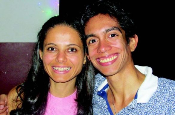 Rolando Paternina e Jaqueline Souza Medeiros