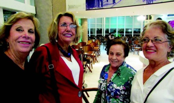 Garima Augusta Calixto, Leila Baldochi, Regina Lelis e Maria Helena Rodrigues Lordelo