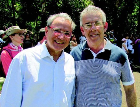 No Parque Luiz Roberto Jábali: José Vasconcelos e Ronaldo Severino