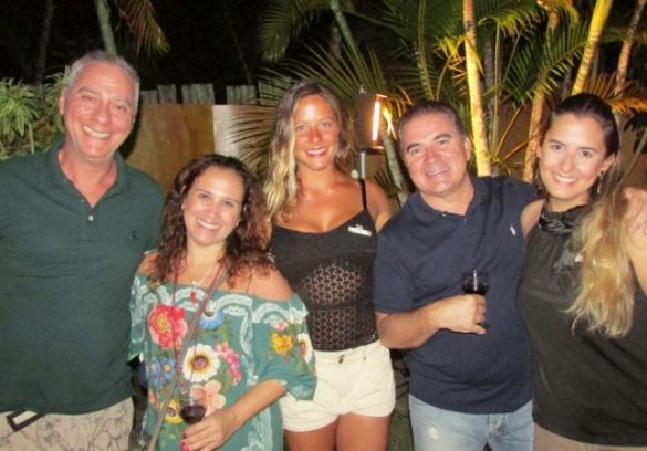 Cesar Hamú, Marília Araújo, Júlia Fiorandi, Leco Bernardes e Amanda Cerqueira