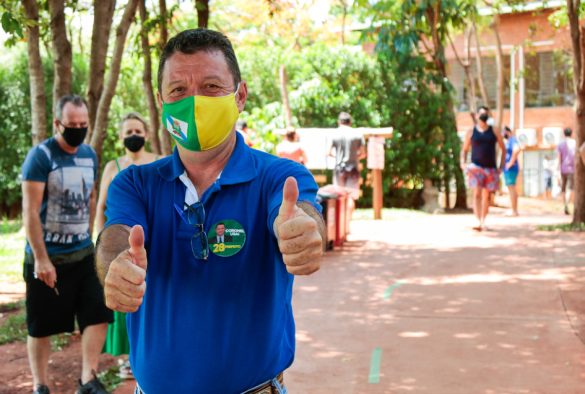 Coronel Usai, candidato a prefeito pelo PRTB