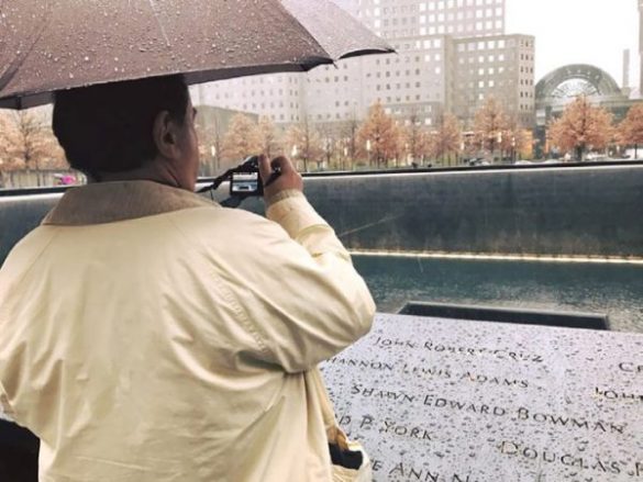 Monumento em memória aos falecidos no dia 11 de setembro