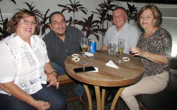 Sílvia Campos Samara, Juscelino Rodrigues, Eduardo e Isabel Coelho Fabrim