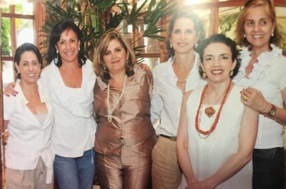 Marilisa Alves Curi, Melinha Basile, Ana Helena Junqueira, Marisa Junqueira e Carol Baracchini