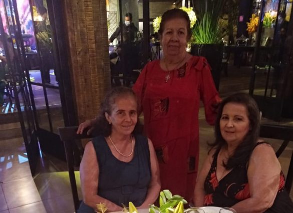 Ana Maria Souza, Walkiria Fernandes e Maria Aparecida Souza