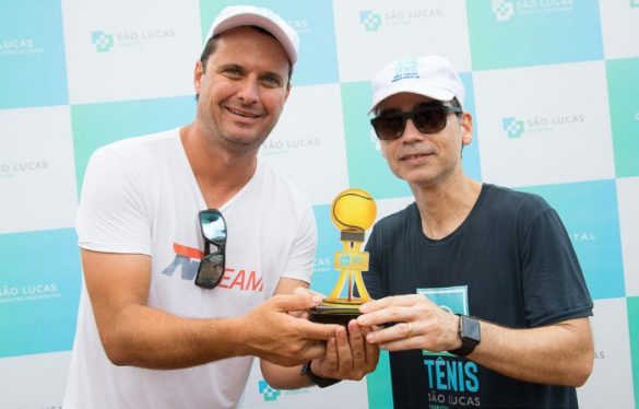 Vinícius Ferreira e Fabian Cecchi Castilho Teno (vencedor do torneio)