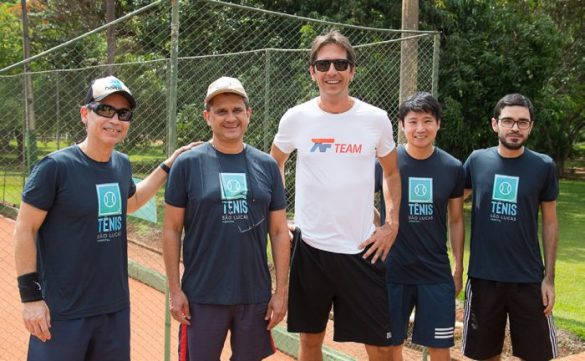 Fabian Cecchi Teno Castilho, Rodrigo Franco, Eduardo Nakamura e Lucas Lazari