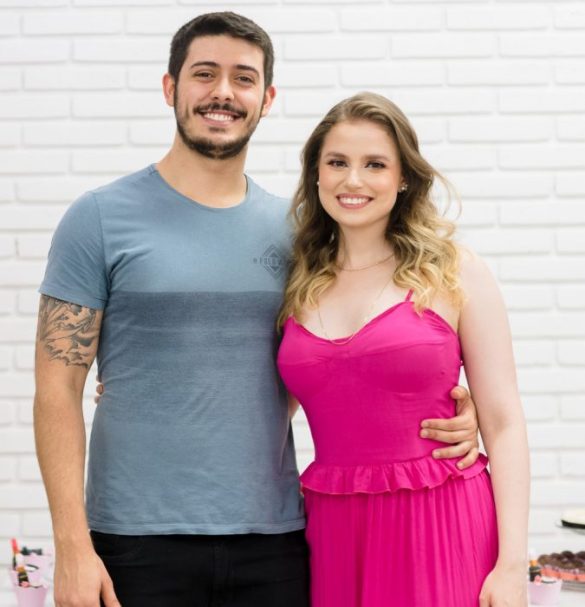 Antônio Morais e Marina Pierri