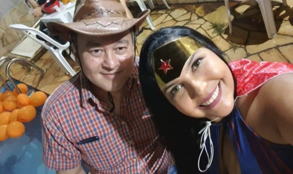 Rogério Záccaro e Deusélia Farias dos Santos