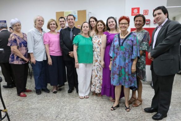 Familiares do homenageado