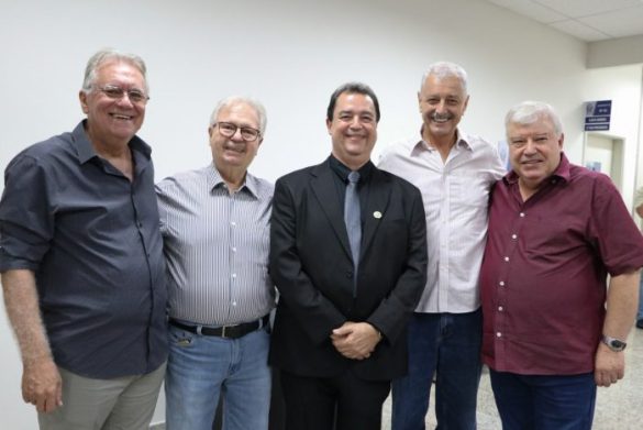 Álvaro Polastrini, Benedito Caturelli, João Bignardi e Alfredo Cristóvão