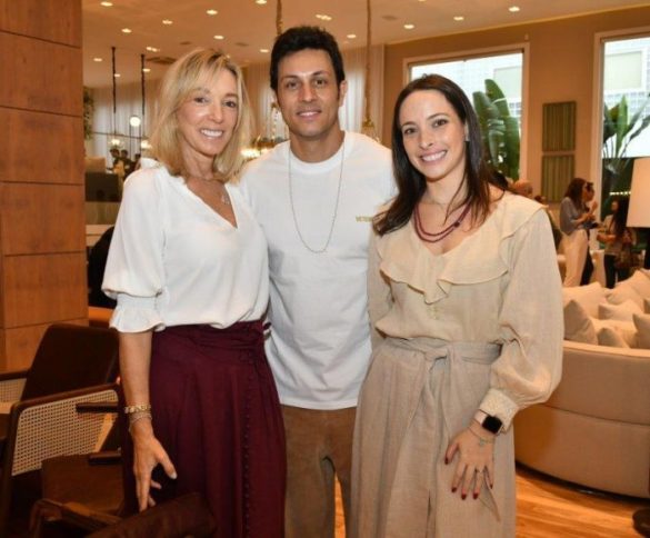 Anette Rivkind, Thiago Mansur e Giselle Rivkind