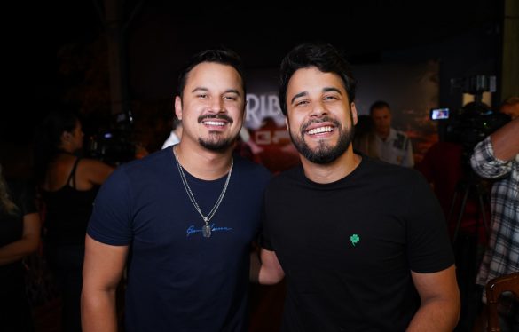 Dupla Clayton e Romário esteve presente no lançamento do RRM