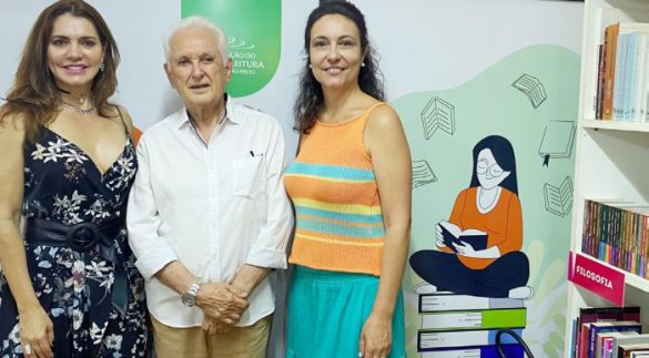 Trio nota mil: Dulce Neves, Edgard de Castro e Adriana Silva