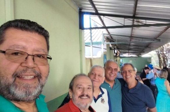 Armando, Odair Zueli, Petersen, Rivaldo e Robson Ribeiro