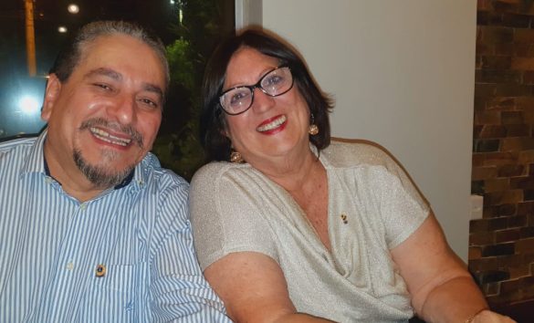 Juscelino Rodrigues e Silvia Campos Samara