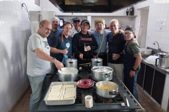 Mauricio, Hipólito, Zanetti, Paulo, Emilson, Chico Lorota, Jorge e Flávio